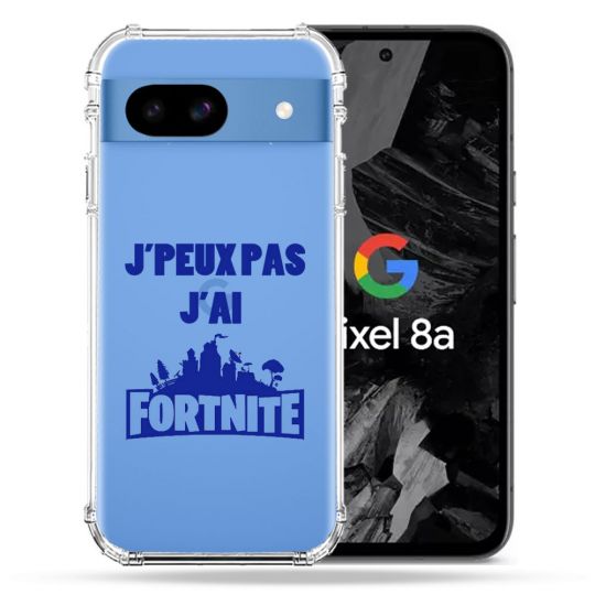 Coque Transparente Pour Google Pixel 8A Jpeux pas jai Fortnite
