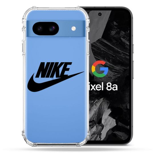 Coque Transparente Pour Google Pixel 8A Nike