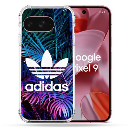 Coque Renforcée Pour Google Pixel 9 Adidas Palmier
