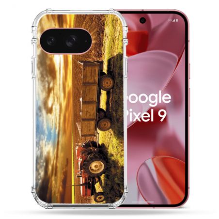 Coque Renforcée Pour Google Pixel 9 Agriculture Tracteur Color