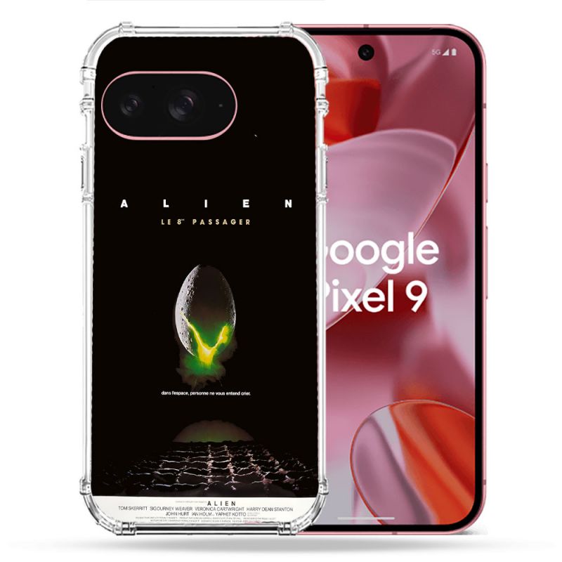 Coque Renforcée Pour Google Pixel 9 Alien Affiche