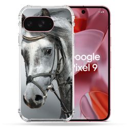 Coque Renforcée Pour Google Pixel 9 Animal Cheval Blanc