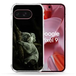 Coque Renforcée Pour Google Pixel 9 Animal Koala Noir