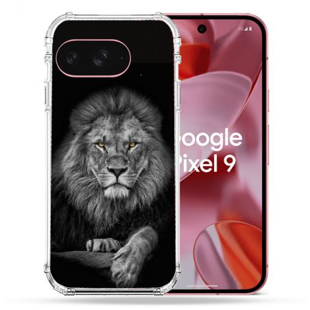 Coque Renforcée Pour Google Pixel 9 Animal Lion Majestueux