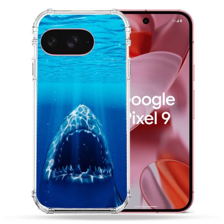 Coque Renforcée Pour Google Pixel 9 Animal Requin Dent