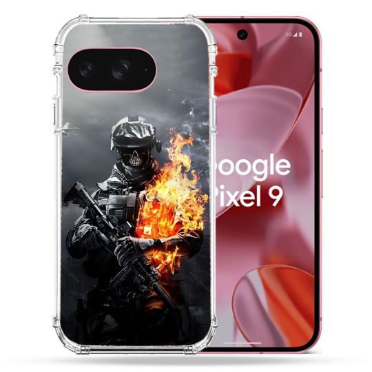 Coque Renforcée Pour Google Pixel 9 Call Of Duty Squelette