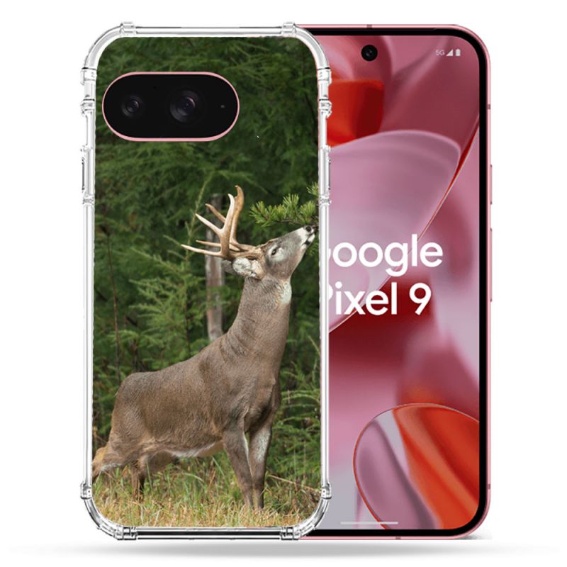 Coque Renforcée Pour Google Pixel 9 Chasse Cerf