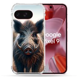 Coque Renforcée Pour Google Pixel 9 Chasse Sanglier Attaque