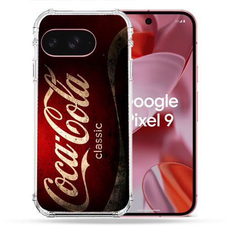 Coque Renforcée Pour Google Pixel 9 Coca Cola Classique
