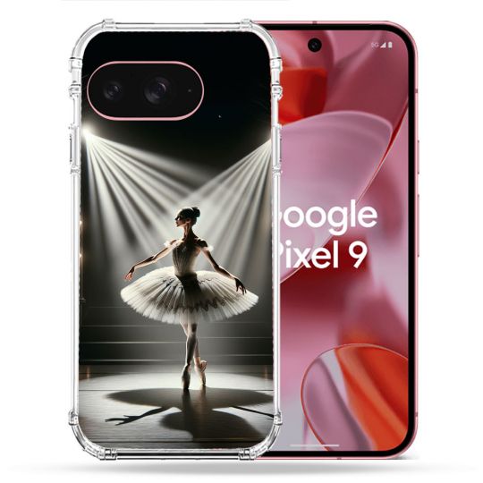 Coque Renforcée Pour Google Pixel 9 Danseuse Lumière