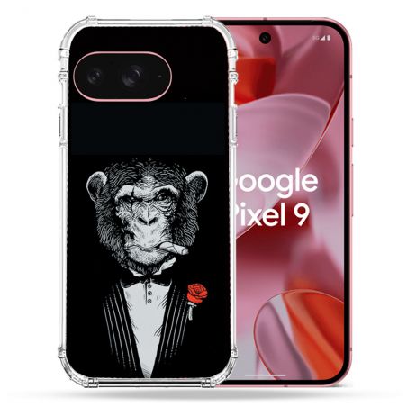 Coque Renforcée Pour Google Pixel 9 Decale Singe Mafia