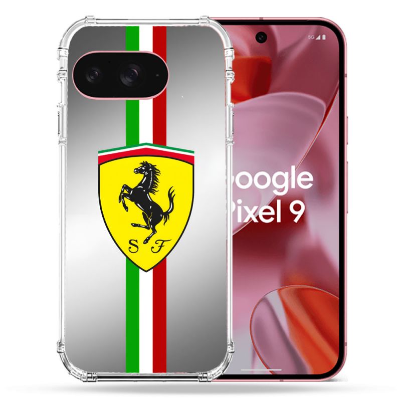 Coque Renforcée Pour Google Pixel 9 Ferrari Ligne
