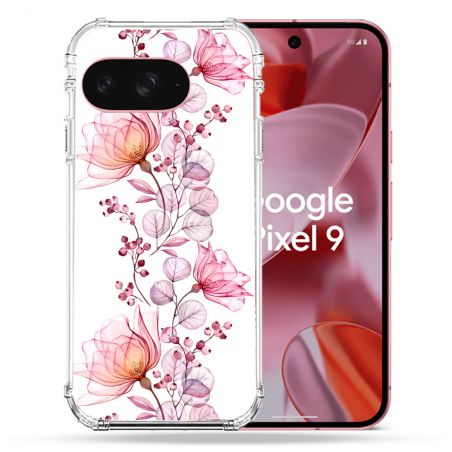 Coque Renforcée Pour Google Pixel 9 Fleur Eclosion