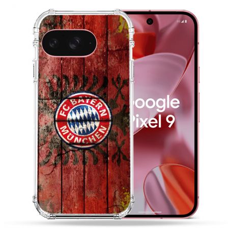 Coque Renforcée Pour Google Pixel 9 Foot Bayern Munich Drapeau
