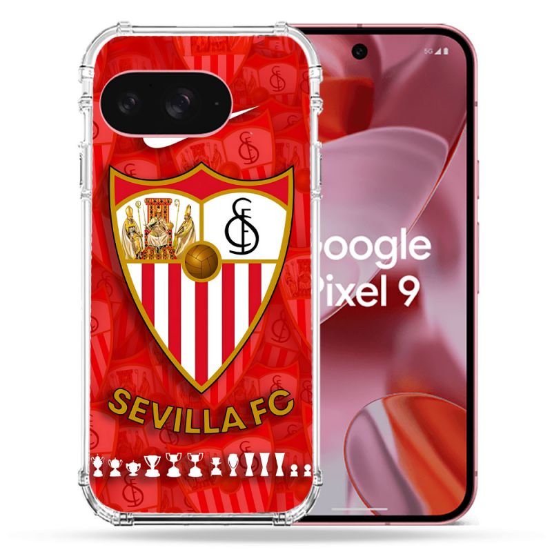 Coque Renforcée Pour Google Pixel 9 Foot FC Sevilla