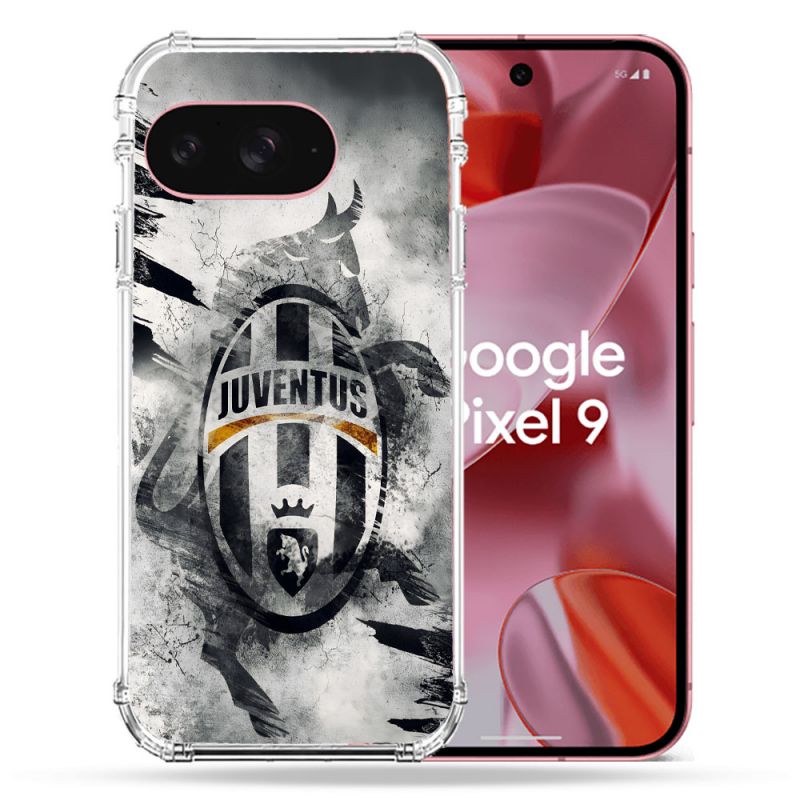 Coque Renforcée Pour Google Pixel 9 Foot Juventus Turin