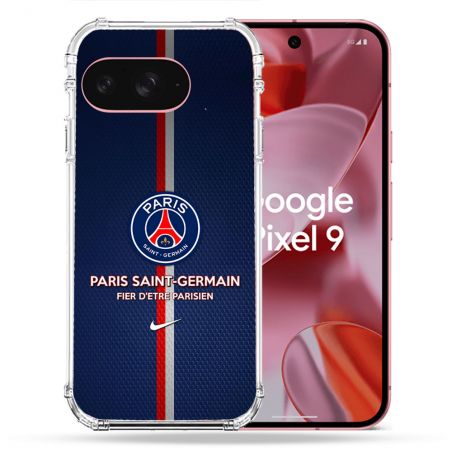 Coque Renforcée Pour Google Pixel 9 Foot PSG Fier