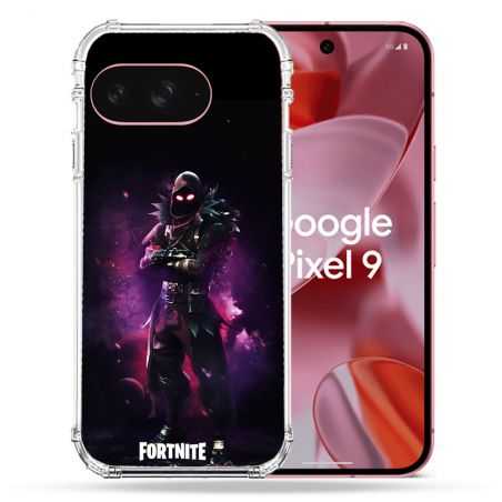 Coque Renforcée Pour Google Pixel 9 Fortnite Raven