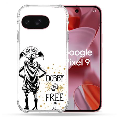 Coque Renforcée Pour Google Pixel 9 Harry Potter Dobby Free Blanc