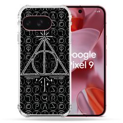 Coque Renforcée Pour Google Pixel 9 Harry Potter Hollows Triangle Noir