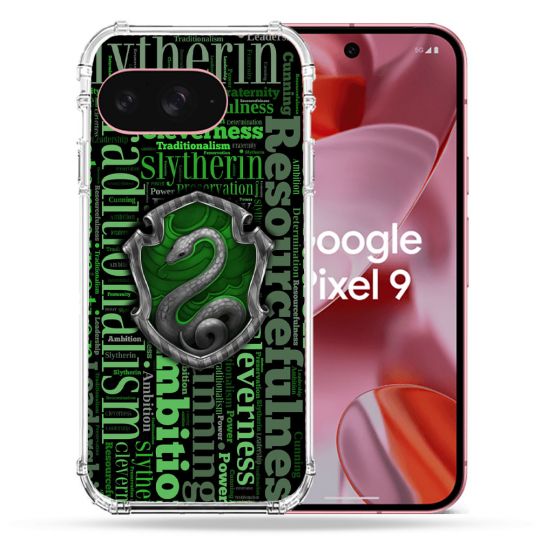 Coque Renforcée Pour Google Pixel 9 Harry Potter Serpentar