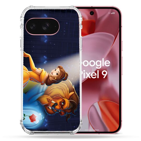 Coque Renforcée Pour Google Pixel 9 La Belle et La Bête