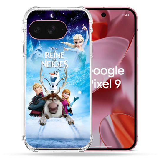 Coque Renforcée Pour Google Pixel 9 La Reine Des Neiges