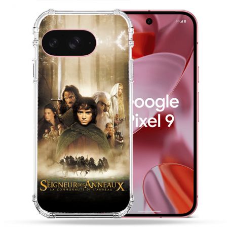 Coque Renforcée Pour Google Pixel 9 Le seigneur Des Anneaux Affiche