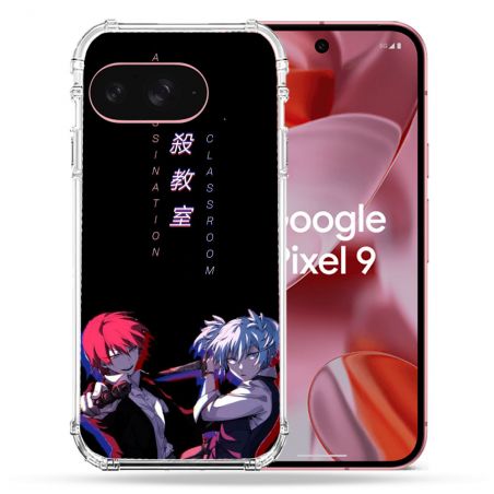 Coque Renforcée Pour Google Pixel 9 Manga Assassination Classroom Duo