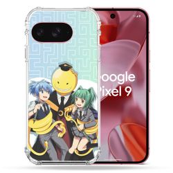 Coque Renforcée Pour Google Pixel 9 Manga Assassination Classroom Kuro Trio