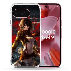 Coque Renforcée Pour Google Pixel 9 Manga Attaque Titans Mikasa