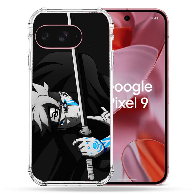 Coque Renforcée Pour Google Pixel 9 Manga Boruto Epée