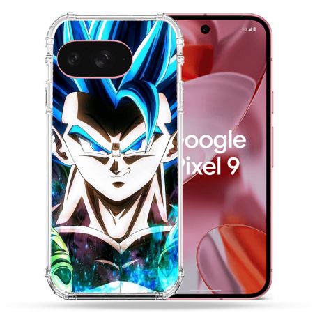 Coque Renforcée Pour Google Pixel 9 Manga Dragon Ball Gogeta Visage