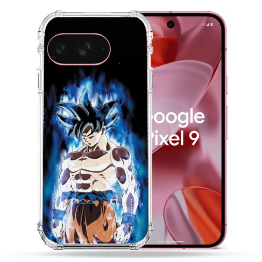 Coque Renforcée Pour Google Pixel 9 Manga Dragon Ball Sangoku Noir