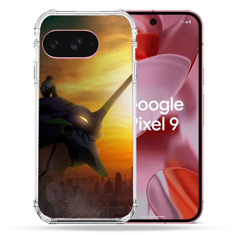 Coque Renforcée Pour Google Pixel 9 Manga Evangelion