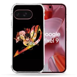 Coque Renforcée Pour Google Pixel 9 Manga Fairy Tail Logo Noir