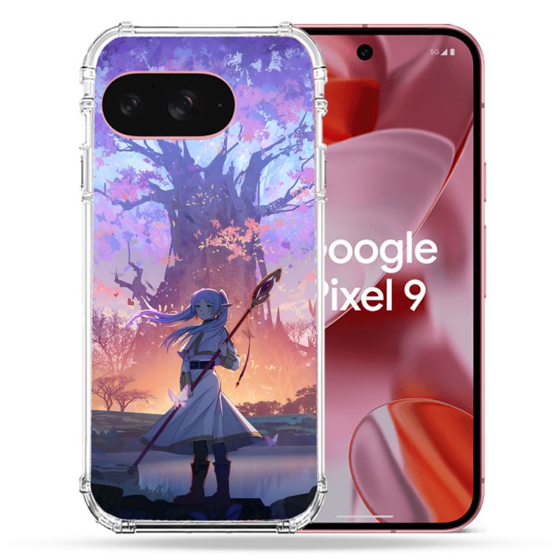 Coque Renforcée Pour Google Pixel 9 Manga Frieren