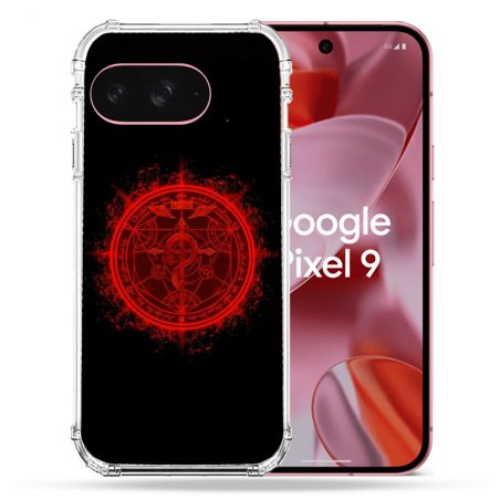 Coque Renforcée Pour Google Pixel 9 Manga Fullmetal Alchemist Logo