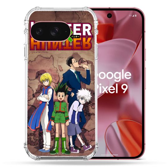 Coque Renforcée Pour Google Pixel 9 Manga Hunter X Hunter Vintage