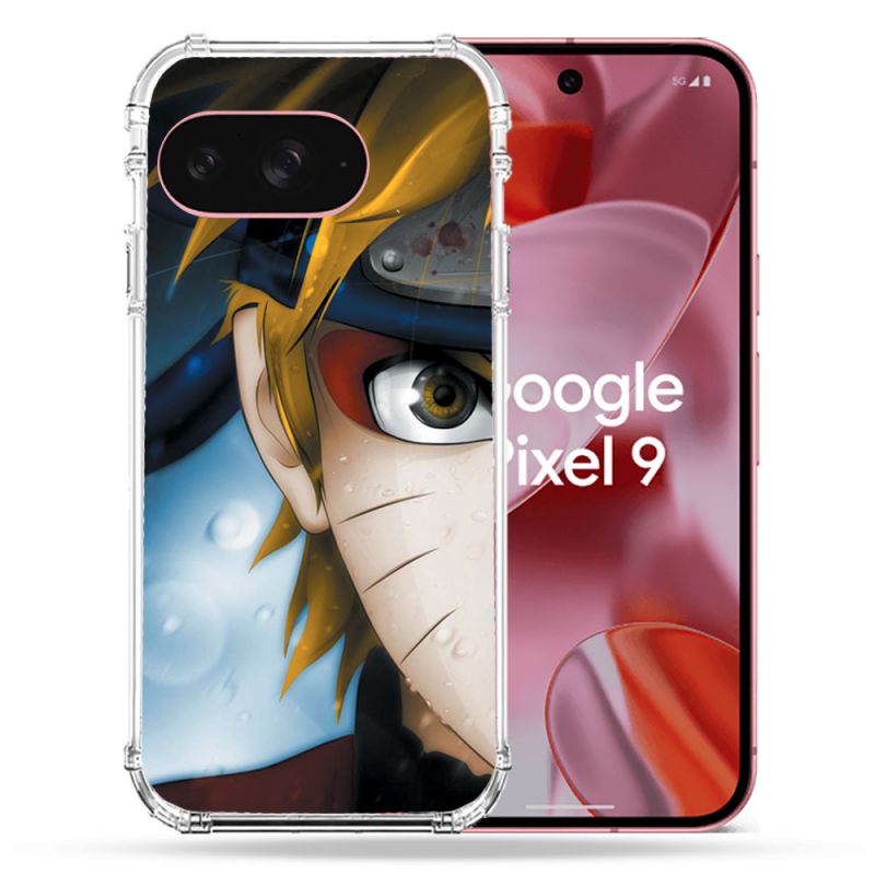 Coque Renforcée Pour Google Pixel 9 Manga Naruto Blanc