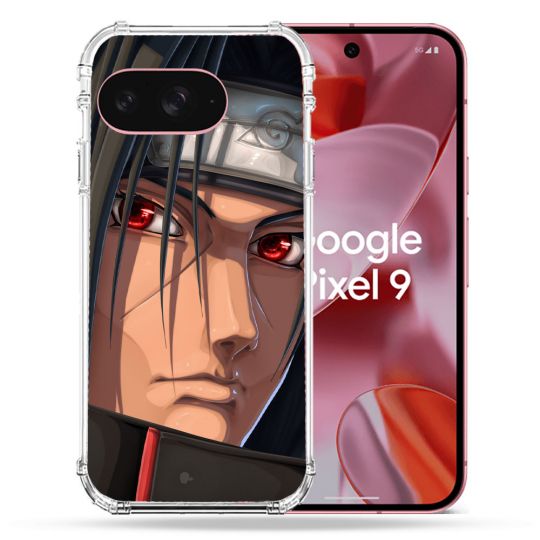 Coque Renforcée Pour Google Pixel 9 Manga Naruto Itachi Visage