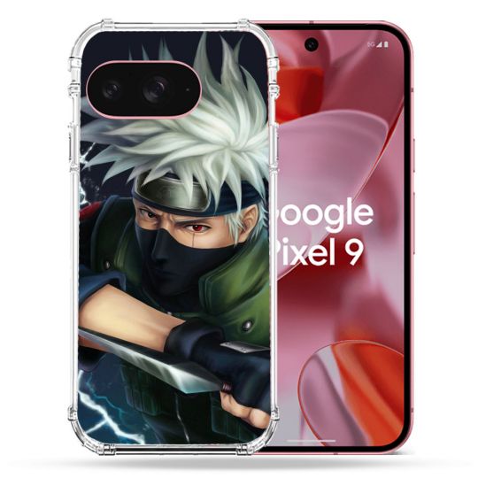 Coque Renforcée Pour Google Pixel 9 Manga Naruto Kakashi