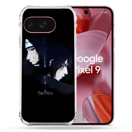 Coque Renforcée Pour Google Pixel 9 Manga Naruto Sasuke Itachi