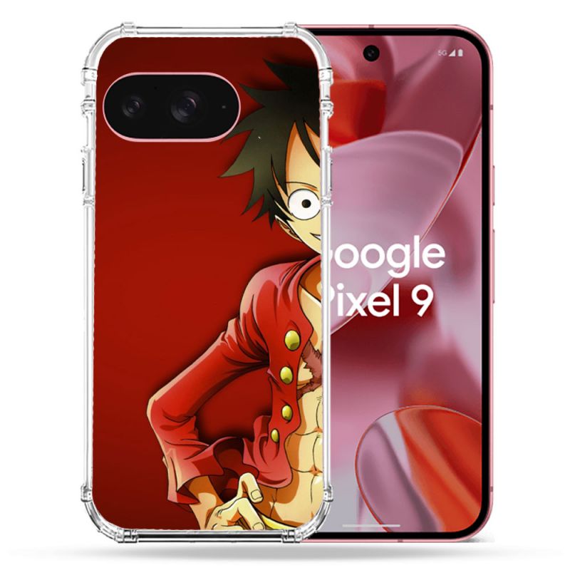 Coque Renforcée Pour Google Pixel 9 Manga One Piece Luffy