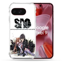 Coque Renforcée Pour Google Pixel 9 Manga SAO sword Art Online Blanc