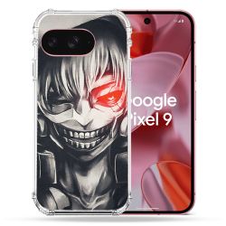Coque Renforcée Pour Google Pixel 9 Manga Tokyo Ghoul Kaneki Noir