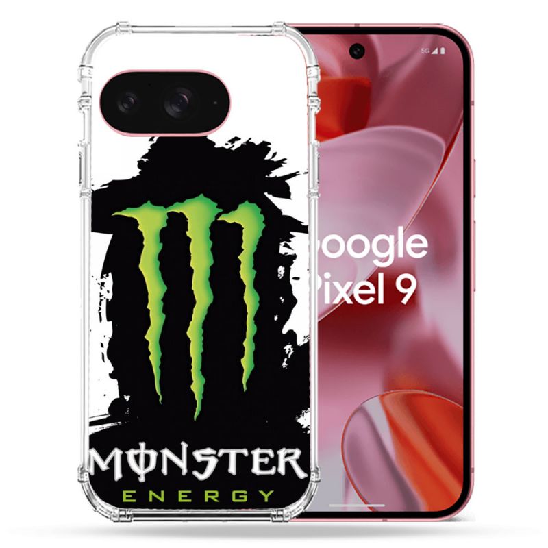 Coque Renforcée Pour Google Pixel 9 Monster Energy Tache