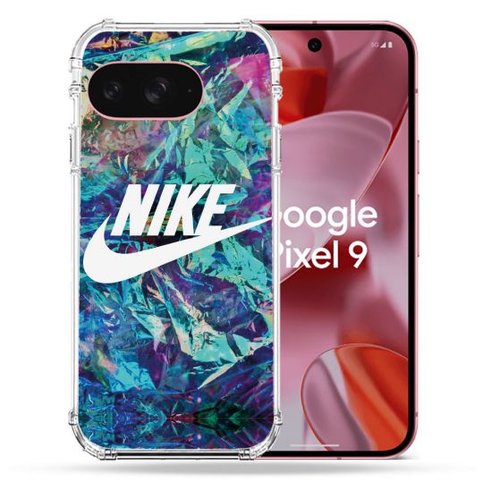 Coque Renforcée Pour Google Pixel 9 Nike Turquoise
