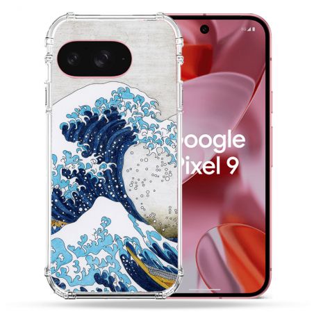 Coque Renforcée Pour Google Pixel 9 Peinture La Grande Vague
