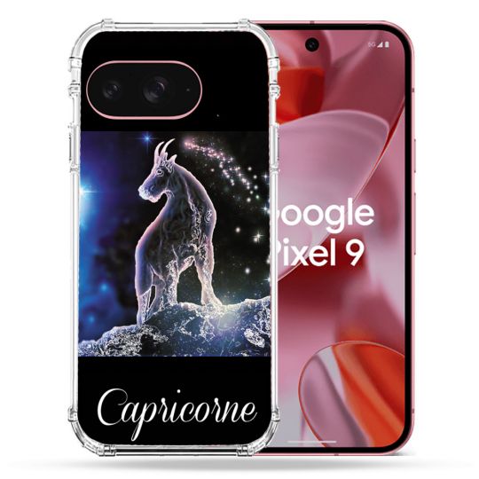 Coque Renforcée Pour Google Pixel 9 Signe Zodiaque 2 Capricorne